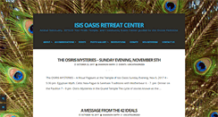 Desktop Screenshot of isisoasis.us